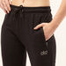 Full Length Cuffed Jog Pants with Elasticised Waistband and Drawstring-Joggers-thumbnail-2
