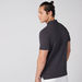 Polo Neck T-Shirt with Short Sleeves-Polos-thumbnail-1