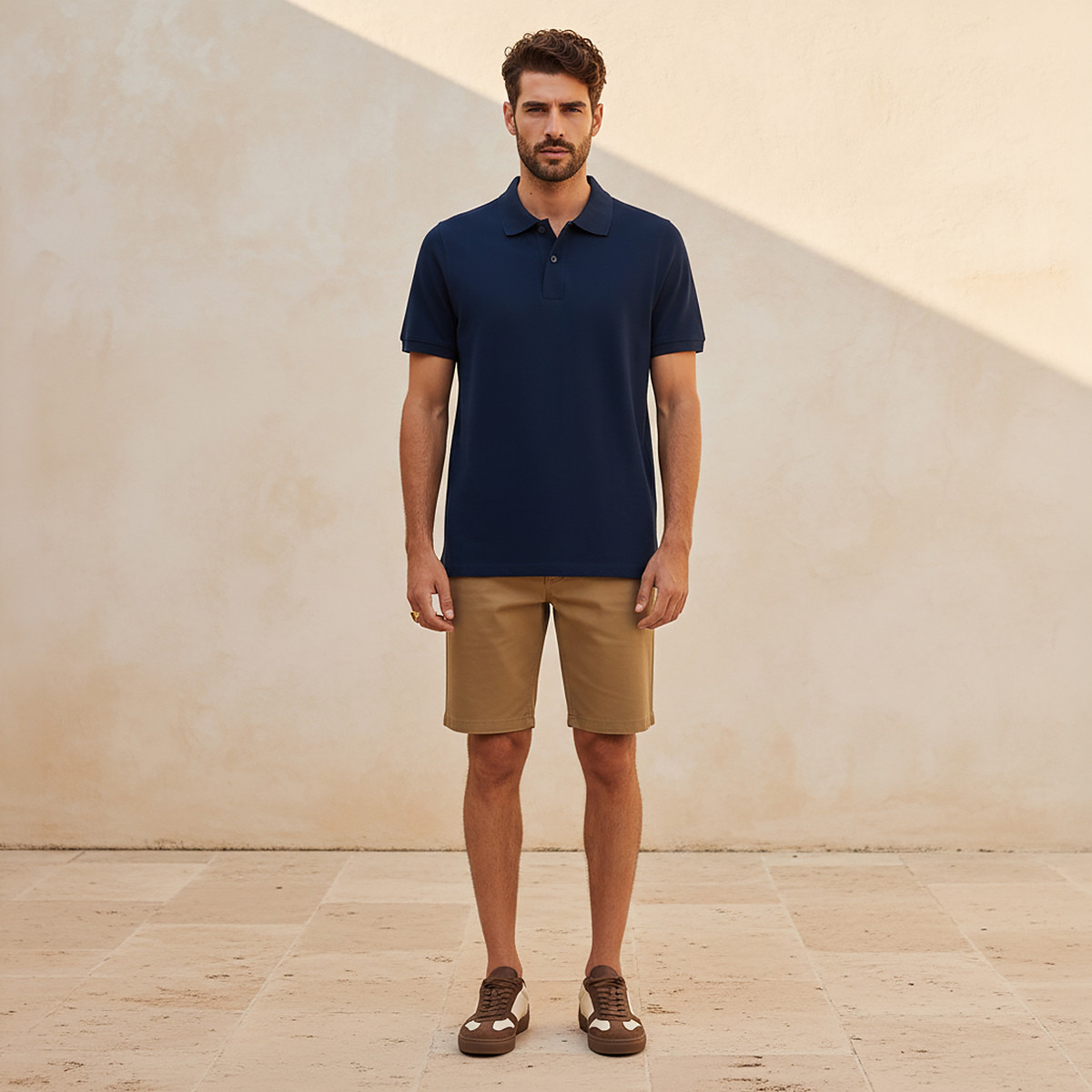 Polo T-shirt with Short Sleeves-men-clothing-tshirtsandpolos-polos-image-3