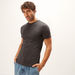 Round Neck T-Shirt with Short Sleeves-T Shirts-thumbnailMobile-0