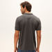 Polo Neck T-Shirt with Short Sleeves-Polos-thumbnail-3