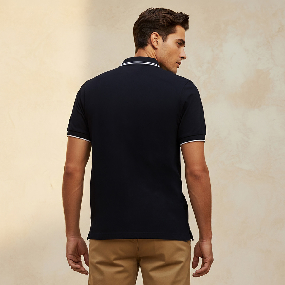 Polo T-Shirt with Short Sleeves-men-clothing-tshirtsandpolos-polos-image-4