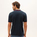 Tipping Detail T-shirt with Polo Neck and Short Sleeves-Polos-thumbnail-3