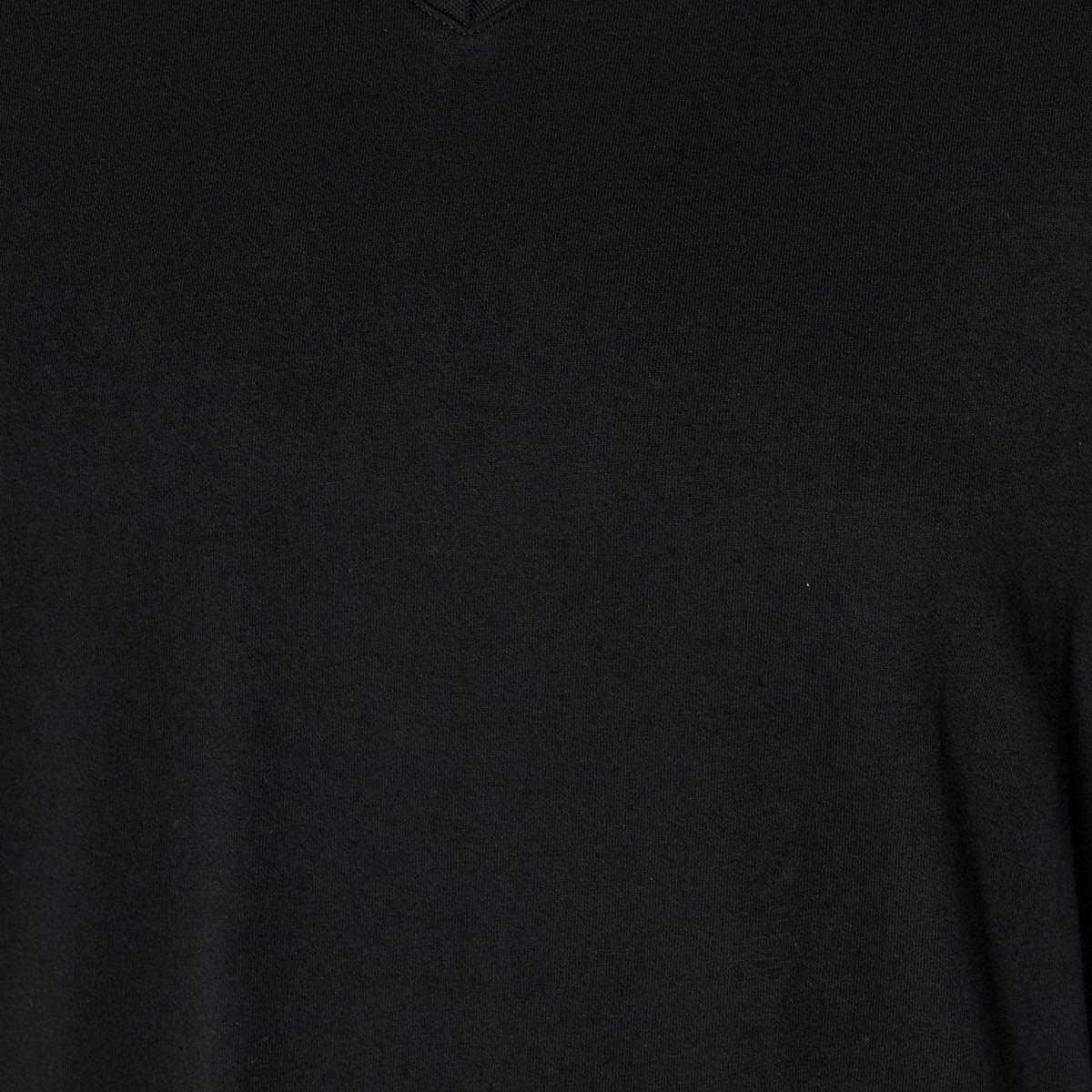 Slim Fit V-Neck T-shirt with Short Sleeves-men-clothing-tshirtsandpolos-tshirts-image-2