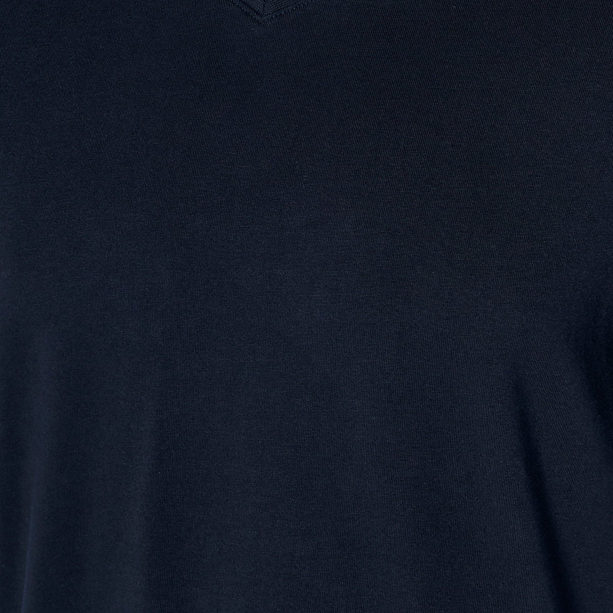 Slim Fit V-Neck T-shirt with Short Sleeves-men-clothing-tshirtsandpolos-tshirts-image-2