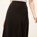Solid Maxi A-line Skirt with Elasticised Waistband-Skirts-thumbnail-2