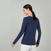 Plain Top with Round Neck and Long Sleeves-Tops-thumbnailMobile-2