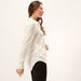 Solid Shirt with Spread Collar and Long Sleeves-Shirts & Blouses-thumbnailMobile-4