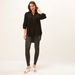 Solid Top with Long Sleeves and High Low Hem-Shirts & Blouses-thumbnailMobile-1