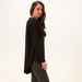 Solid Top with Long Sleeves and High Low Hem-Shirts & Blouses-thumbnailMobile-2