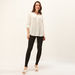 Solid Top with Long Sleeves and High Low Hem-Shirts and Blouses-thumbnail-1