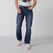 Full Length Jeans with Button Closure and Pocket Detail-Jeans-thumbnail-0