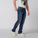 Full Length Jeans with Button Closure and Pocket Detail-Jeans-thumbnail-3
