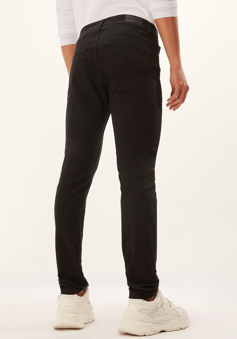 Buy Full Length Jeans with Pocket Detail and Belt Loops | Splash UAE