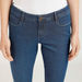 Skinny Fit Full Length Jeans with Pocket Detail and Belt Loops-Jeans-thumbnailMobile-2
