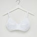Bow Applique Detail Bra with Hook and Eye Clousure-Bras-thumbnail-0