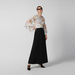 Plain Maxi A-line Skirt with Elasticised Waistband and Pocket Detail-Skirts-thumbnailMobile-1