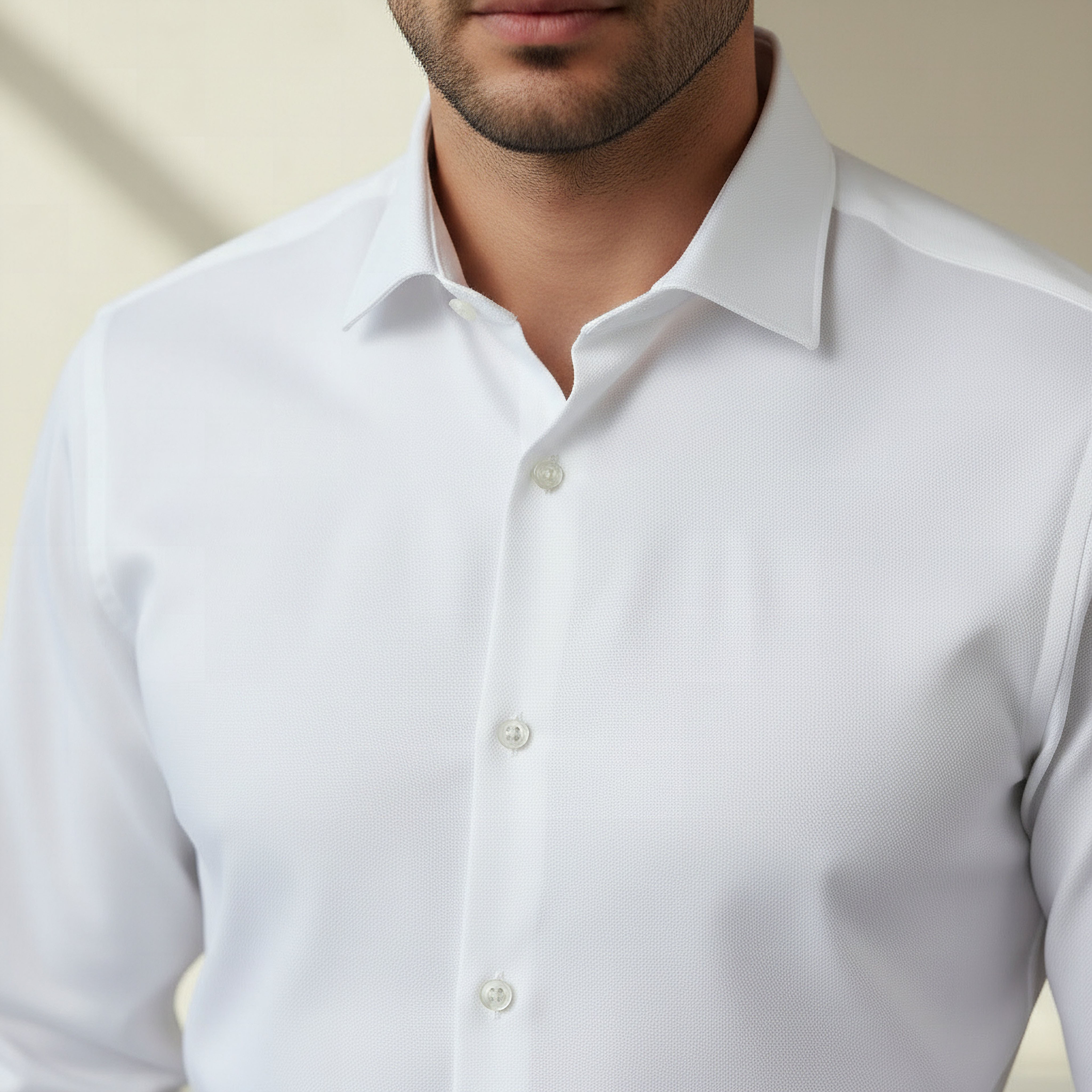 قميص بقصّة عادية وياقة عريضة وأكمام طويلة للرجال-men-clothing-shirts-image-4