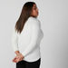 Plus Size Round Neck Top with Long Sleeves-T Shirts-thumbnailMobile-3