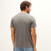 Plain T-shirt with Crew Neck and Short Sleeves-T Shirts-thumbnailMobile-3