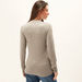 Solid High Neck T-shirt with Long Sleeves-Tops-thumbnailMobile-3