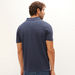 Solid Polo T-shirt with Short Sleeves-Polos-thumbnail-3