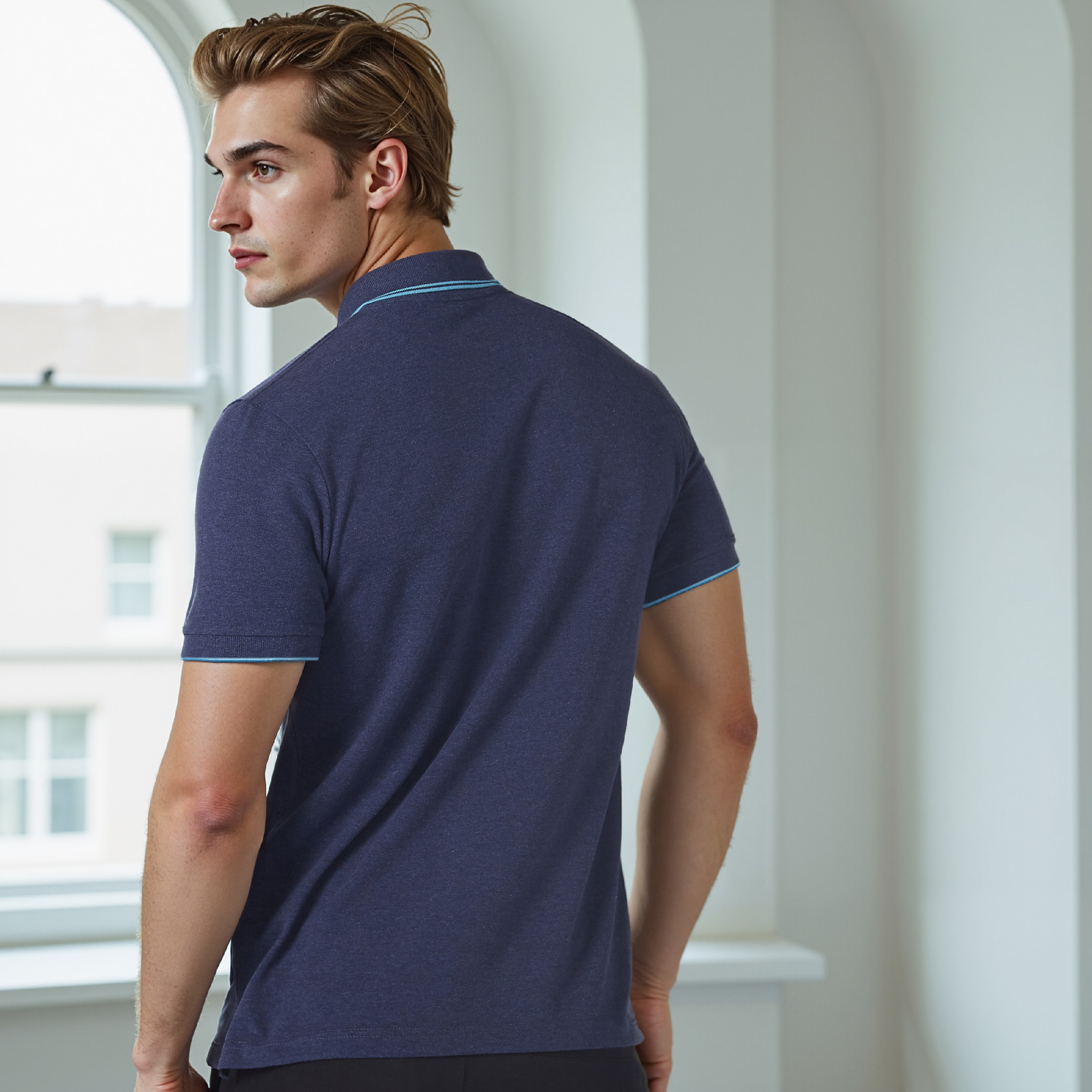 Polo T-Shirt with Short Sleeves-men-clothing-tshirtsandpolos-polos-image-10