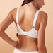 Moulded Bra with Adjustable Straps and Hook and Eye Closure-Bras-thumbnail-2