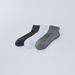 Textured Ankle Length Socks - Set of 3-Socks-thumbnail-1