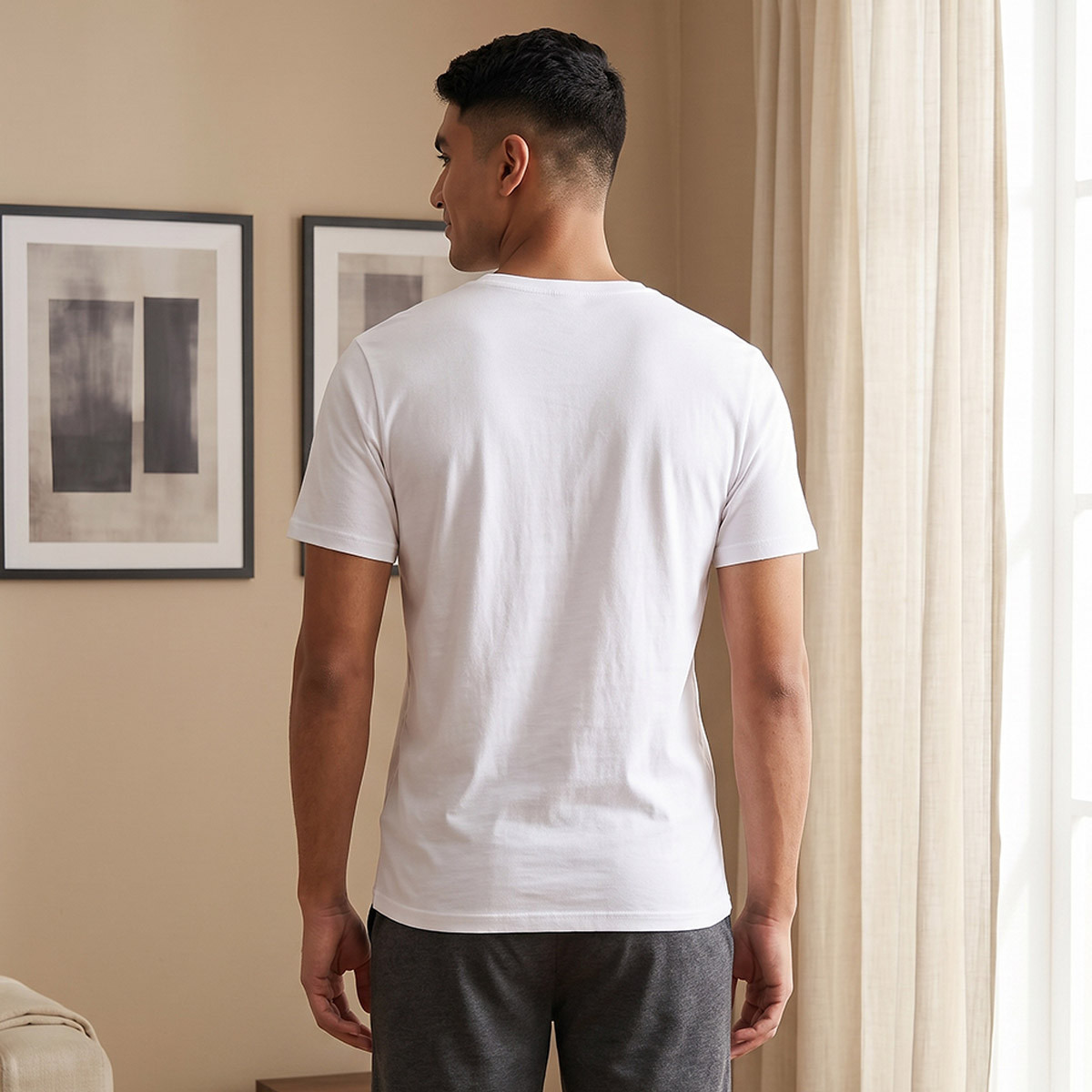 Set of 3 - Round Neck Vest with Short Sleeves-men-clothing-tshirtsandpolos-vests-image-5