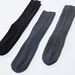 Textured Crew Length Formal Socks - Set of 3-Socks-thumbnailMobile-2