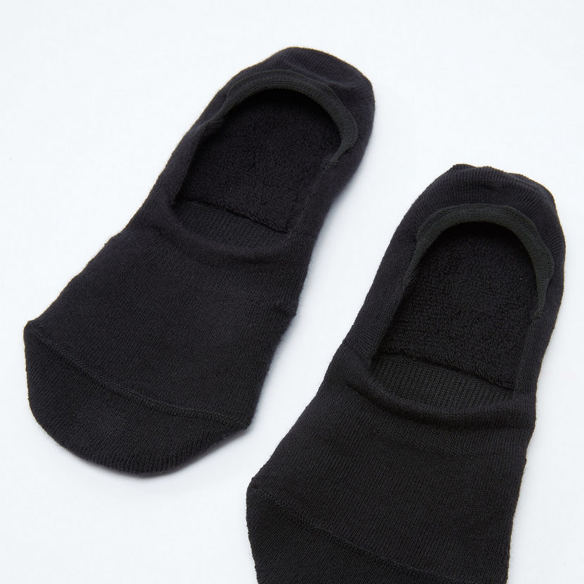 Textured No Show Socks-Socks-image-1