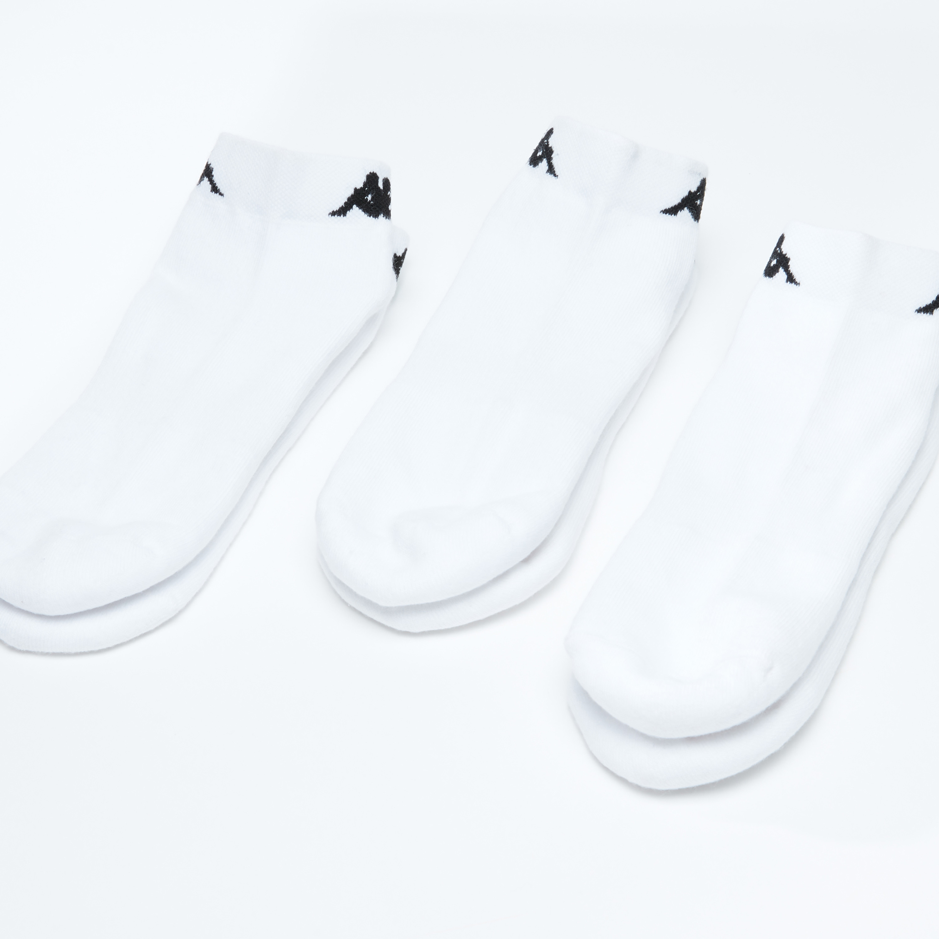 Set of 3 - Kappa Ankle Length Socks-men-clothing-sportswearandactivewear-accessories-image-1