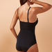 Padded Bodysuit with Adjustable Straps and Press Button Closure-Shapewear-thumbnail-2