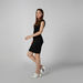 Plain Sleeveless Bodycon Dress with Zip Closure-Dresses-thumbnail-1