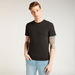 Lee Cooper Solid T-Shirt with Crew Neck and Short Sleeves-T Shirts-thumbnailMobile-0