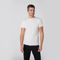 Lee Cooper Round Neck T-Shirt with Short Sleeves