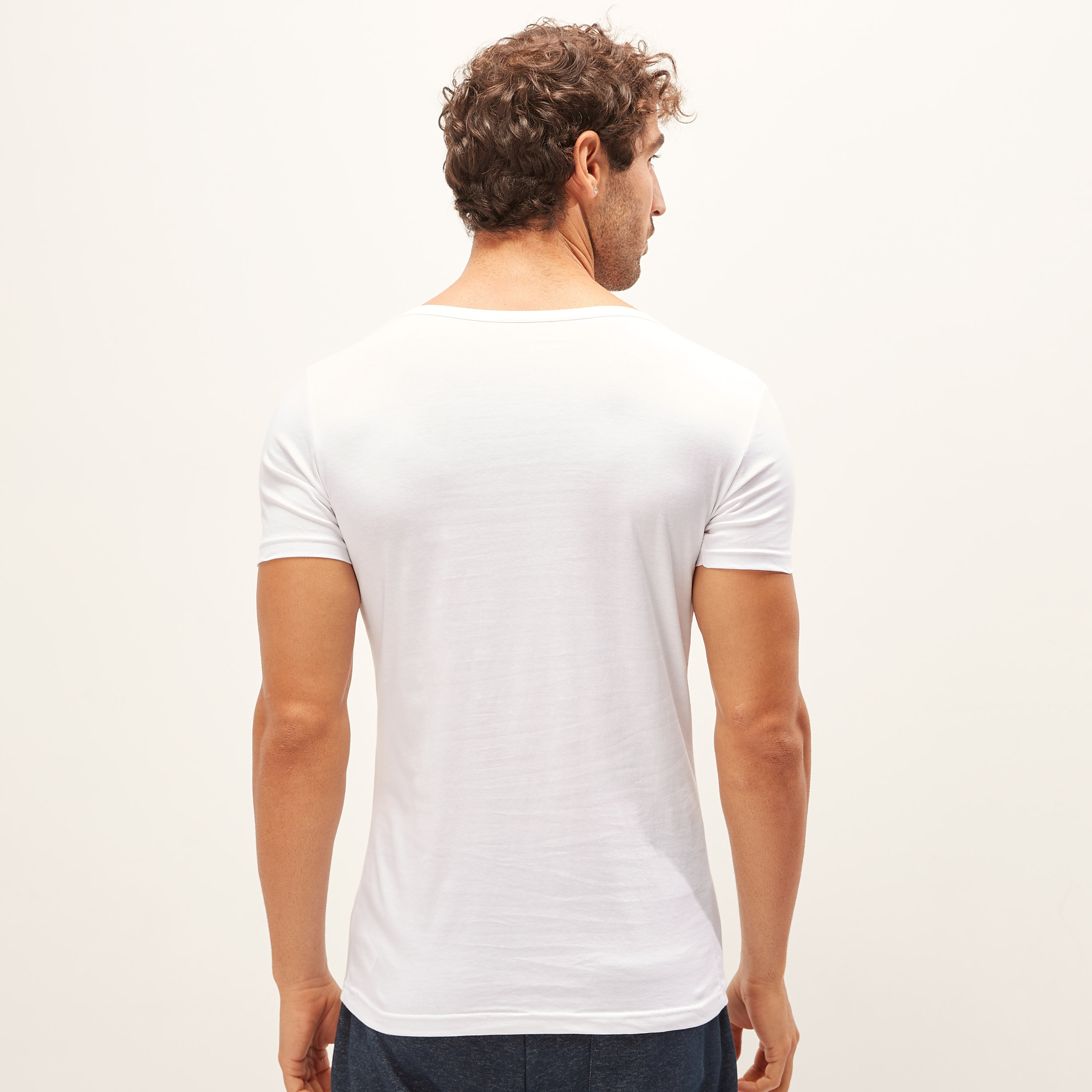 Set of 3 - Round Neck Vest with Short Sleeves-men-clothing-tshirtsandpolos-vests-image-6