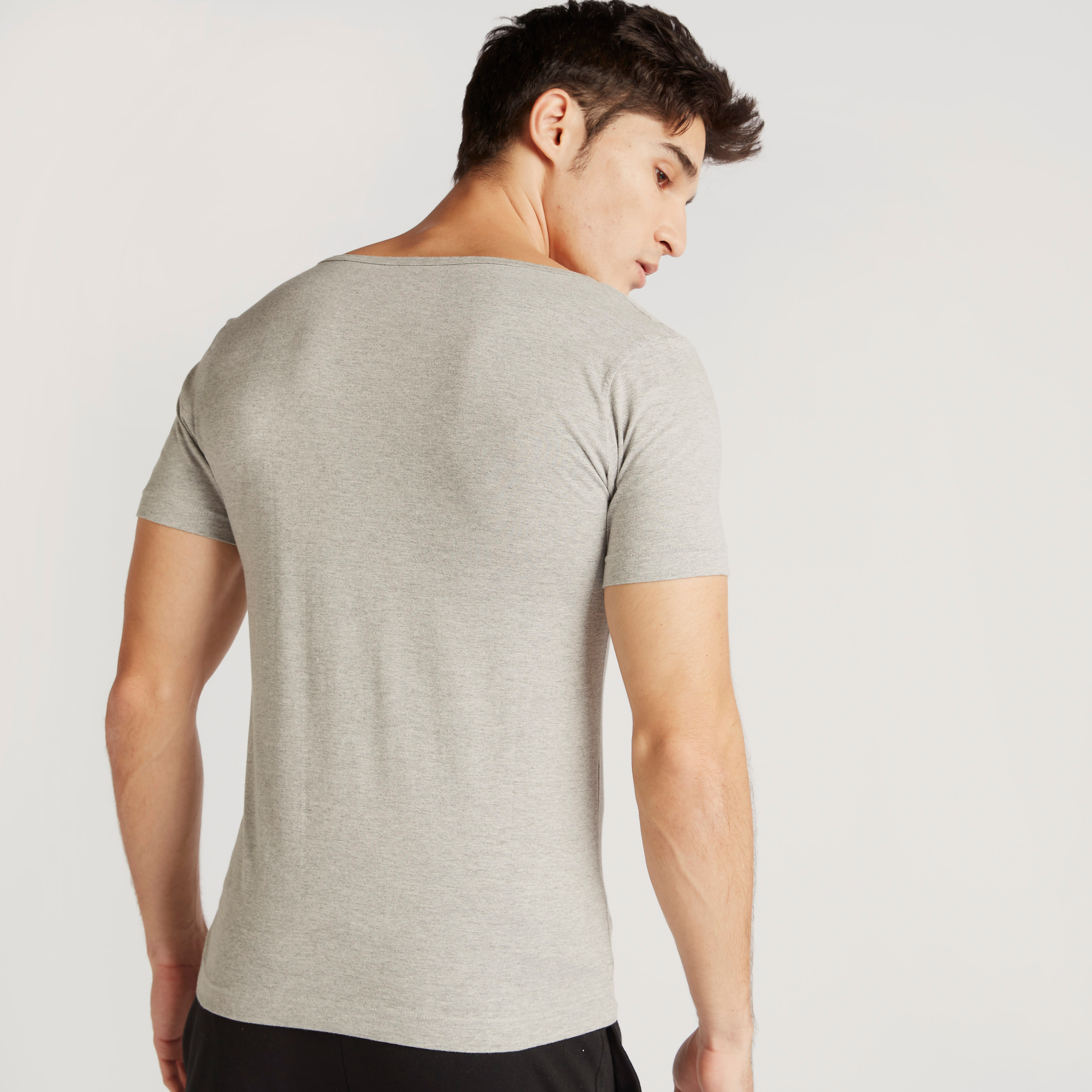 Set of 3 - Round Neck Vest with Short Sleeves-men-clothing-tshirtsandpolos-vests-image-8