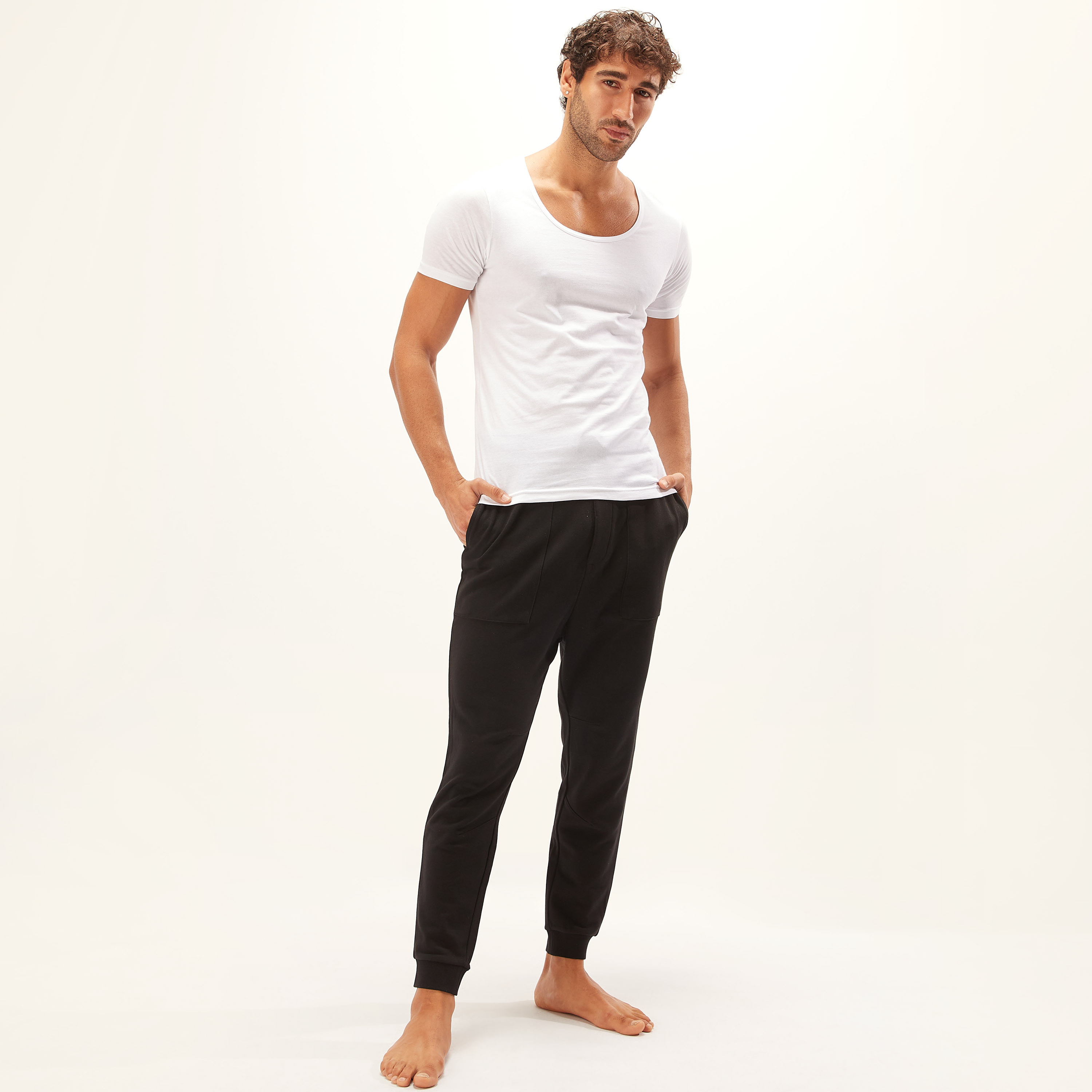 Set of 3 - Round Neck Vest with Short Sleeves-PROMO_SP_AE_2FOR59_110625-image-3