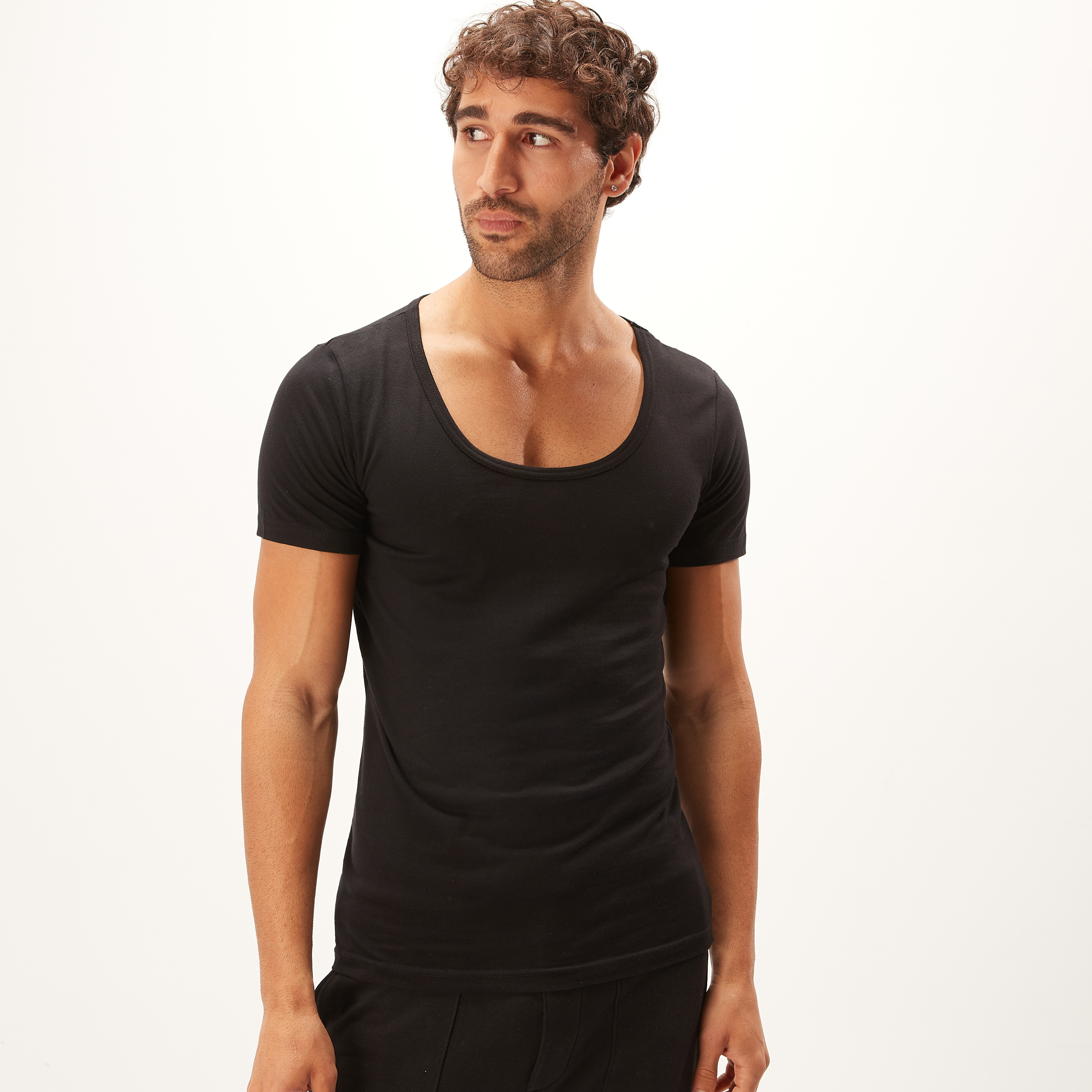 Set of 3 - Round Neck Vest with Short Sleeves-PROMO_SP_QAT_1_BUY2FORQAR59_130625-image-4