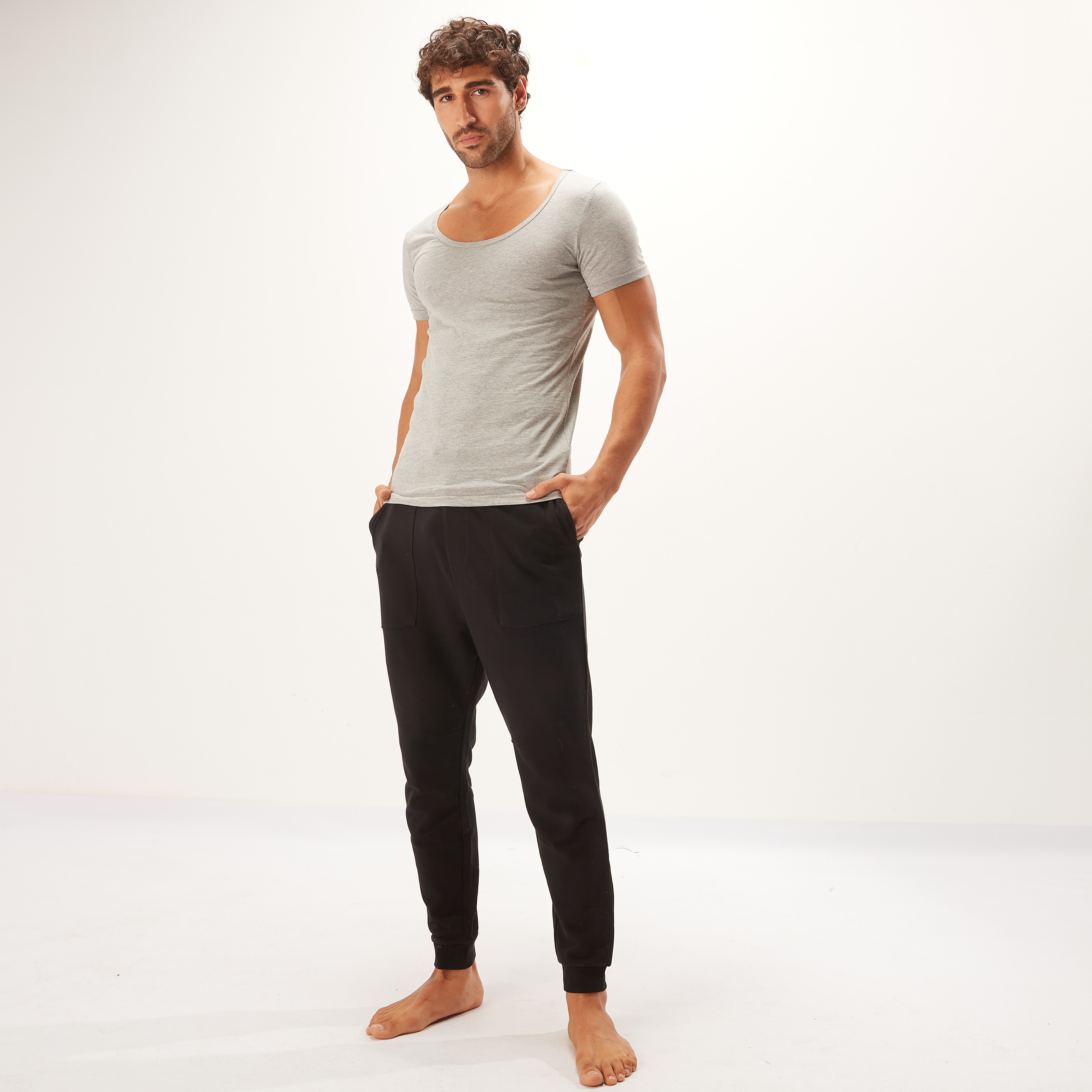 Set of 3 - Round Neck Vest with Short Sleeves-PROMO_SP_QAT_1_BUY2FORQAR59_130625-image-6