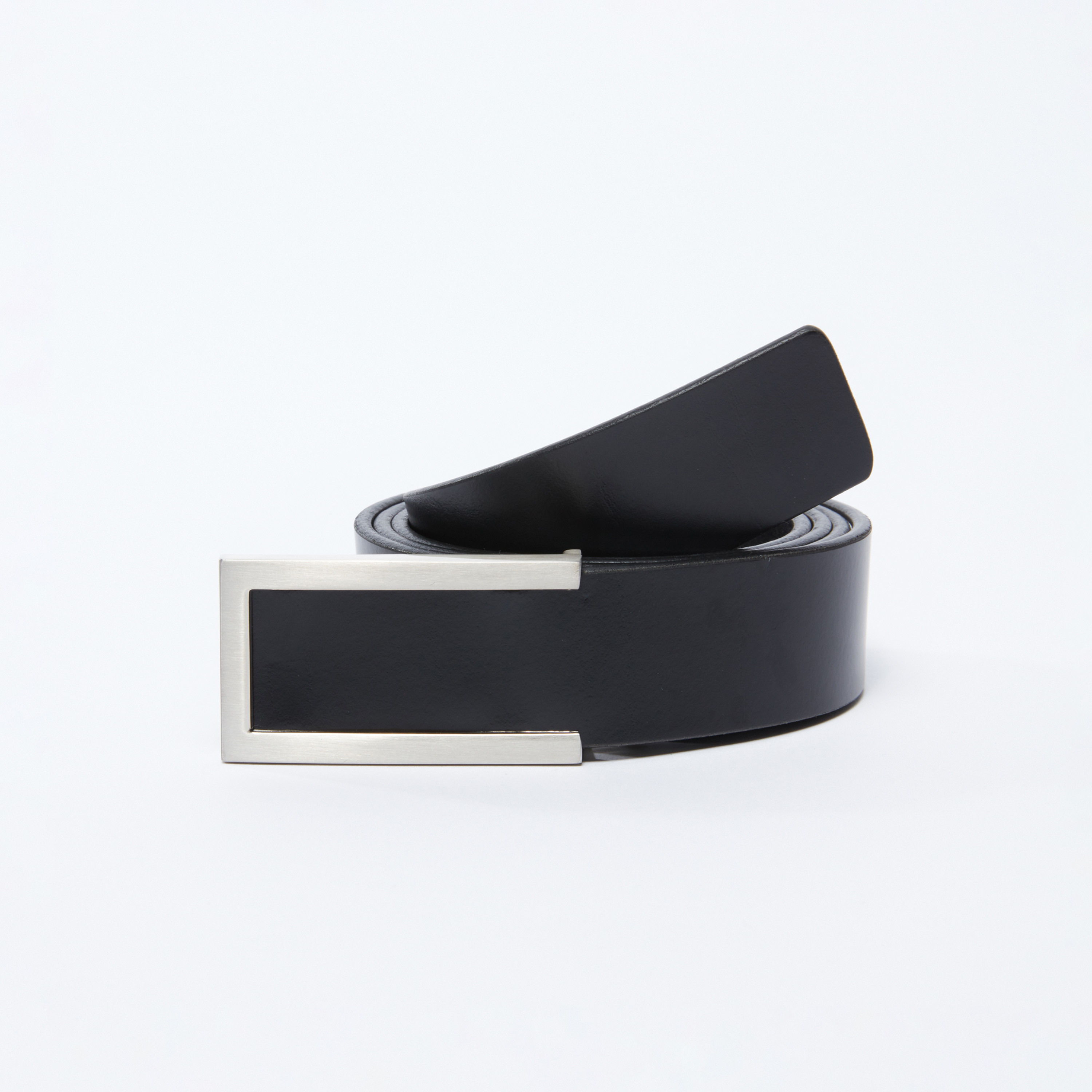 حزام بارز الملمس بإبزيم إغلاق-men-beltsandwallets-belts-image-1