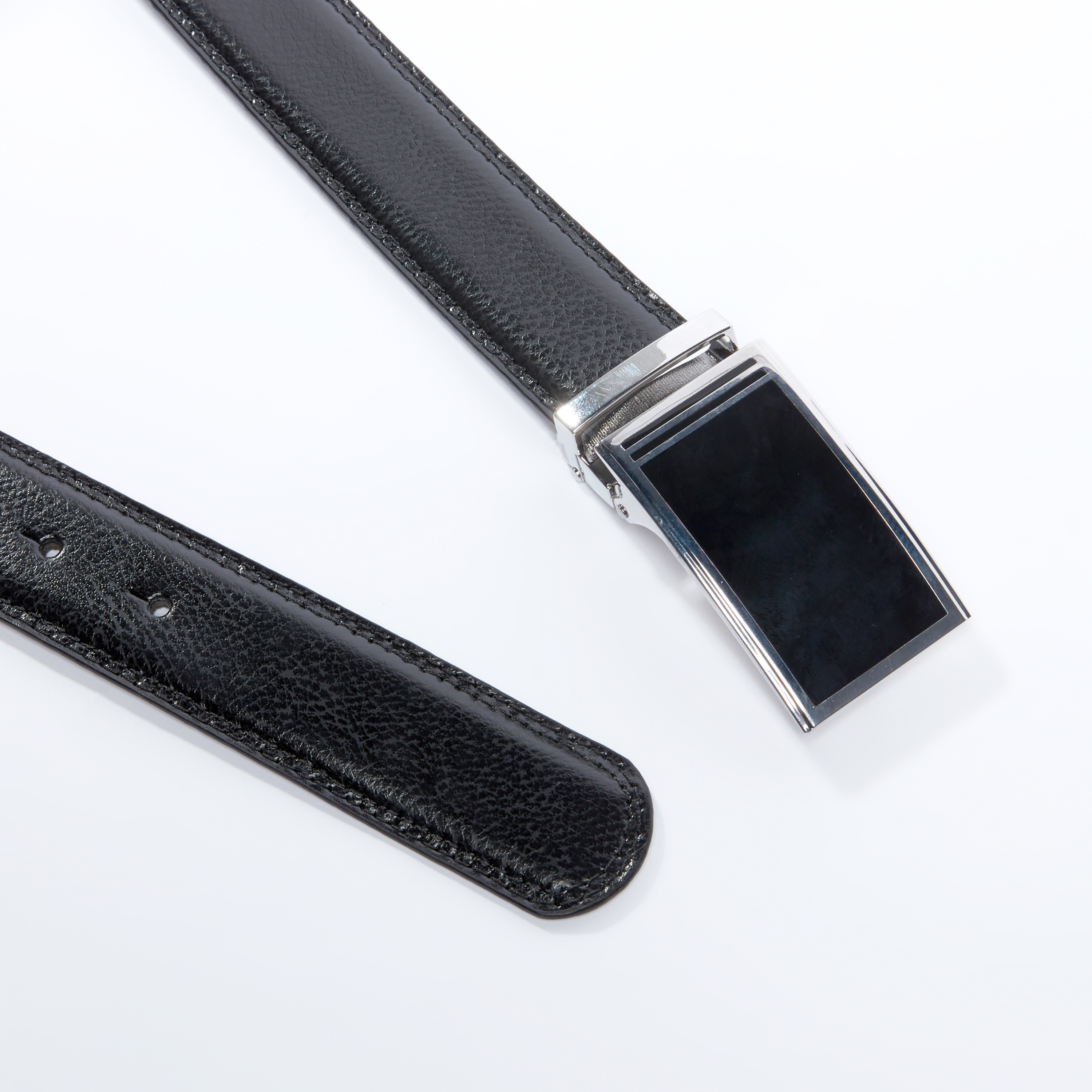 Textured Belt with Plate Buckle Closure-men-beltsandwallets-belts-image-3