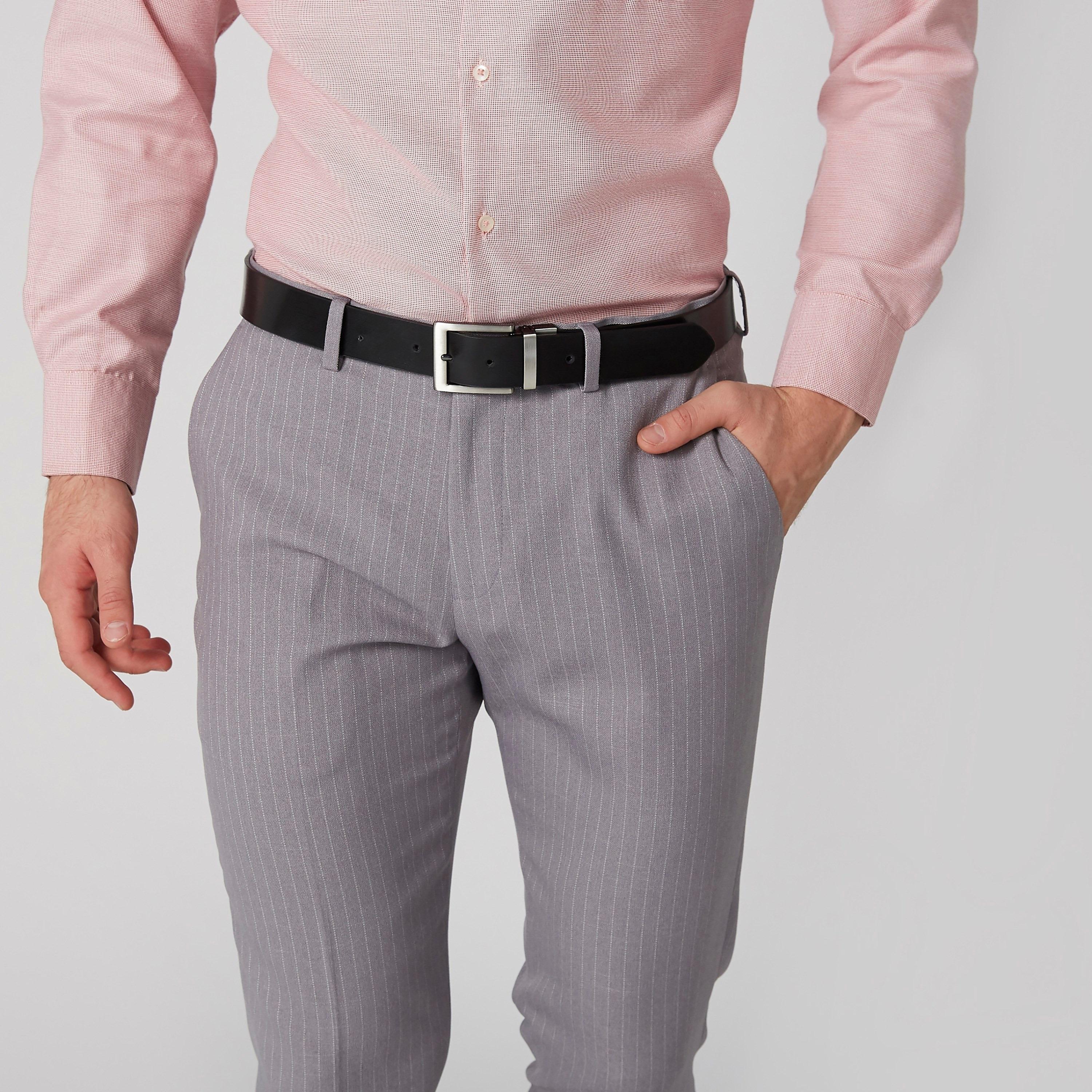 Textured Belt with Pin Buckle-men-beltsandwallets-belts-image-2