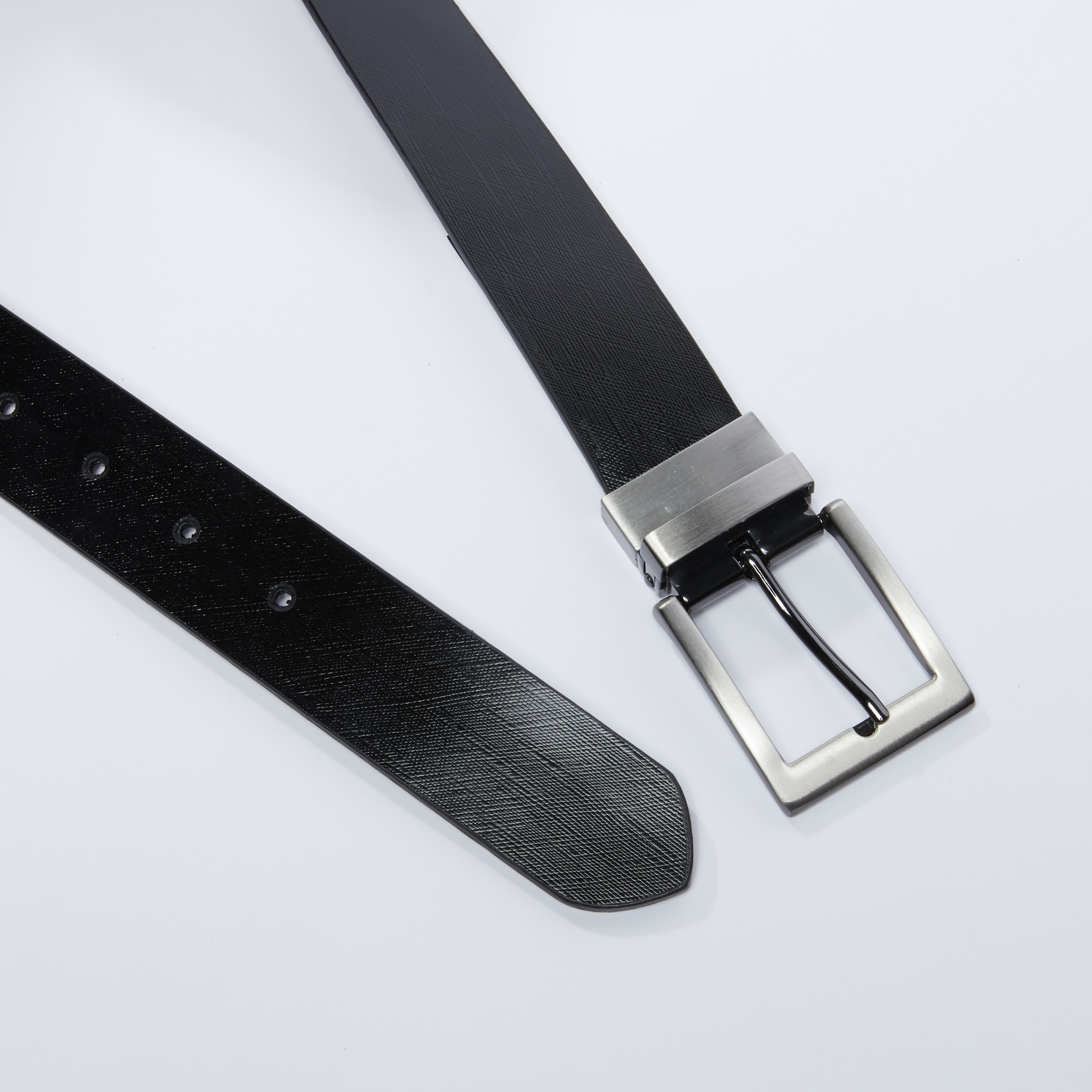 Textured Belt with Pin Buckle-men-beltsandwallets-belts-image-3