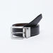 Textured Belt with Metallic Pin Buckle-Belts-thumbnailMobile-0