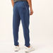 Full Length Solid Jog Pants with Pocket Detail and Drawstring-Bottoms-thumbnail-3