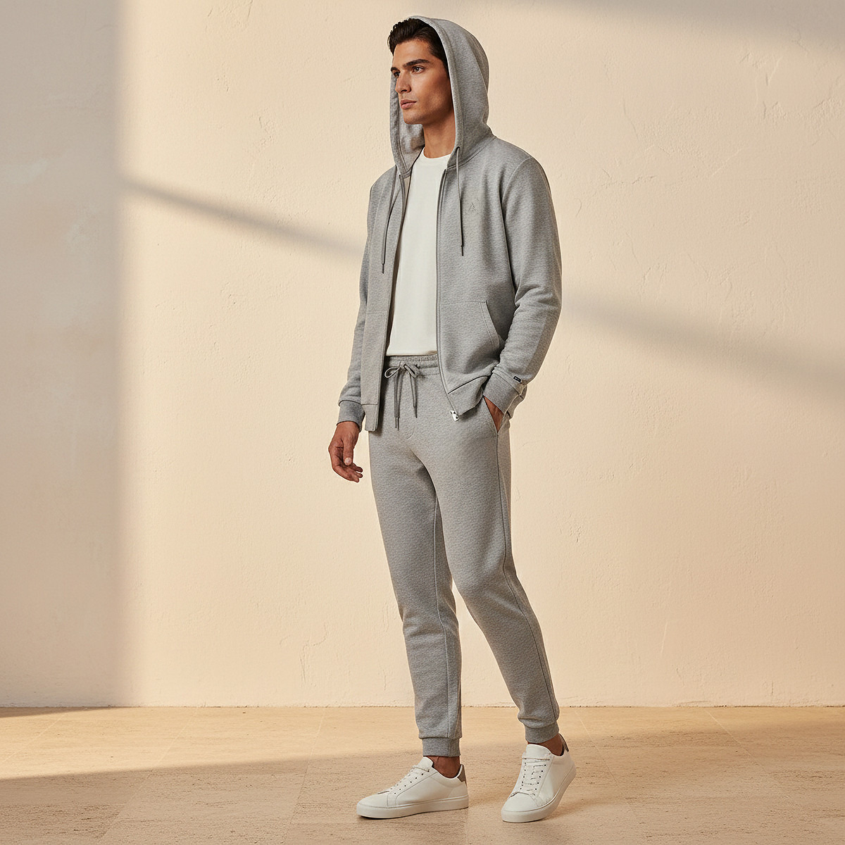 Jacket with Long Sleeves and Hood-men-winterwear-hoodiesandsweatshirts-image-3