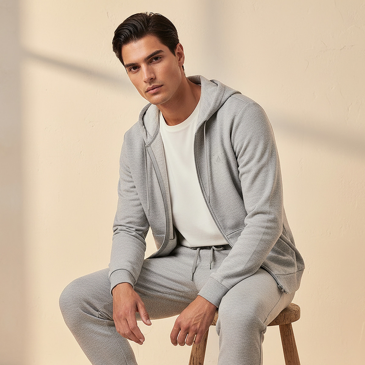 Jacket with Long Sleeves and Hood-men-winterwear-hoodiesandsweatshirts-image-5